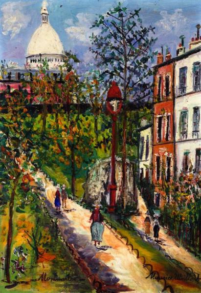 Montmartre by Maurice Utrillo