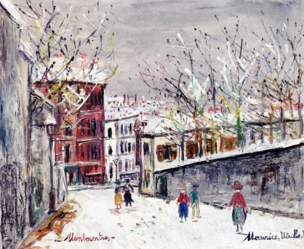 Montmartre by Maurice Utrillo