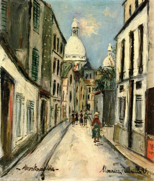 Montmartre by Maurice Utrillo