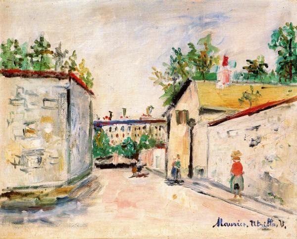 Montmartre by Maurice Utrillo