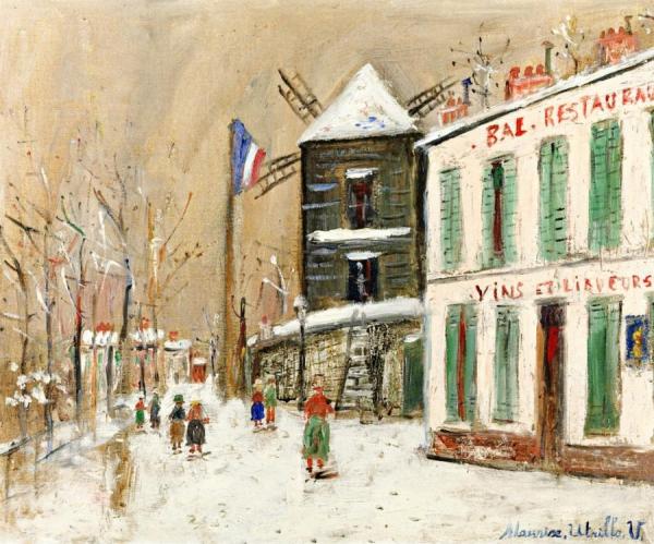 Montmartre by Maurice Utrillo