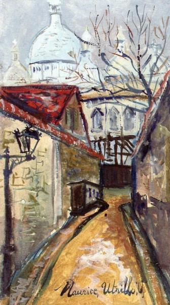 Montmartre by Maurice Utrillo