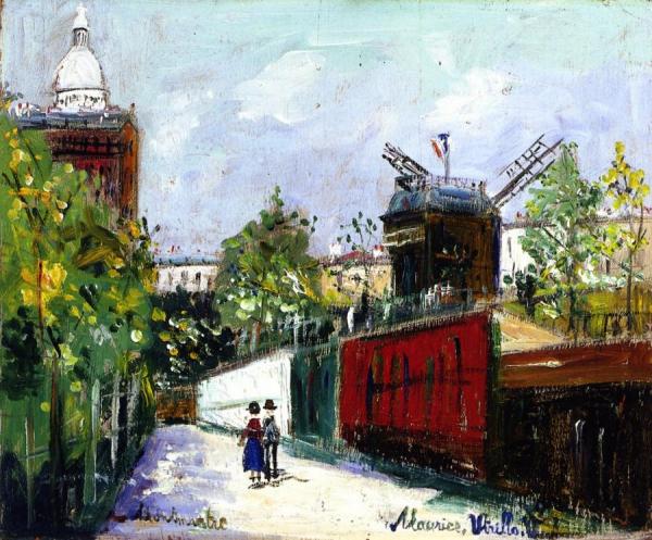 Montmartre by Maurice Utrillo