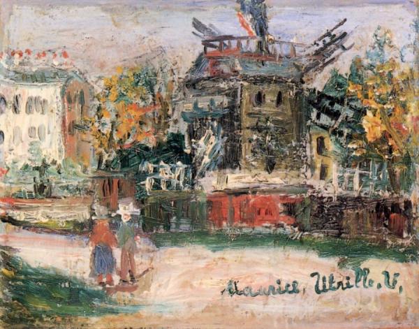 Moulin De La Galette by Maurice Utrillo