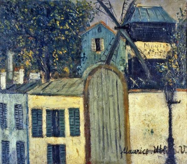 Moulin De La Galette by Maurice Utrillo
