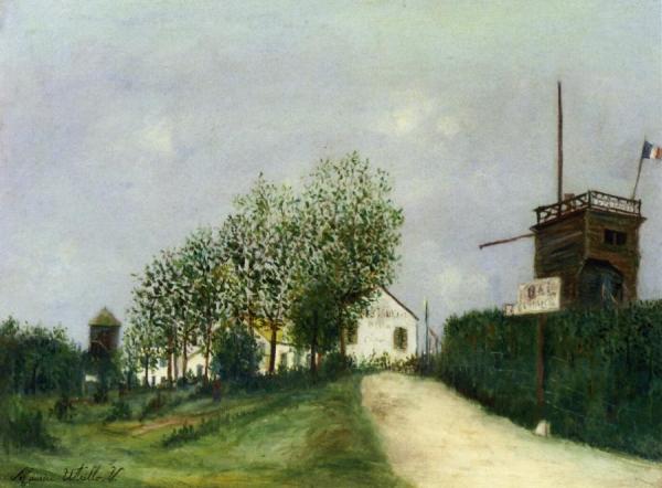 Moulin De Sannois by Maurice Utrillo