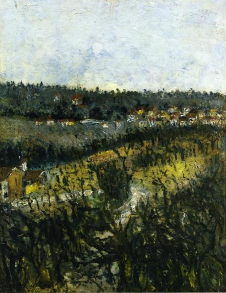 Near Montmagny by Maurice Utrillo