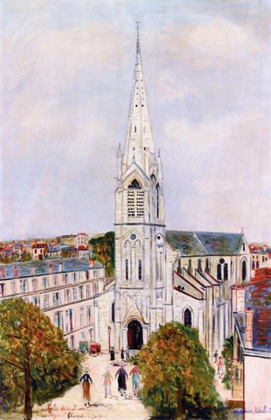Notre-dame De Royan (charente-maritime) by Maurice Utrillo