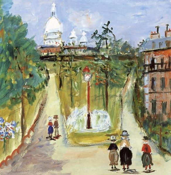 Sacre-coeur by Maurice Utrillo