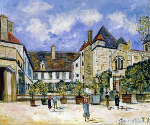 Saint-jean-d'ardieres, Rhone by Maurice Utrillo