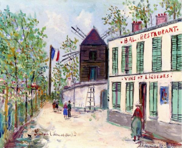Sannois (seine-et-oise) by Maurice Utrillo