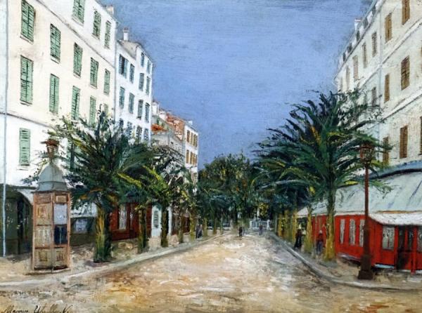 Street In Hyères by Maurice Utrillo