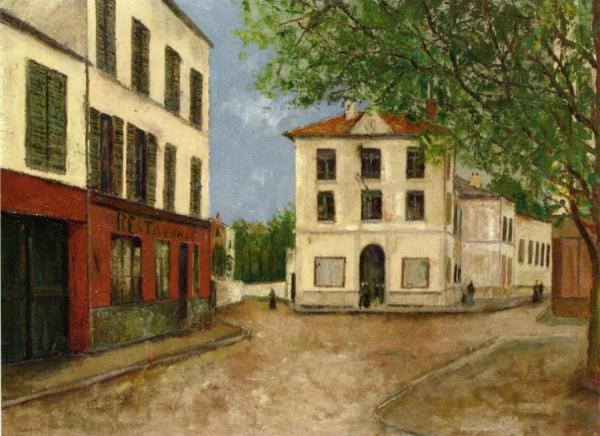 Street In Nanterre by Maurice Utrillo