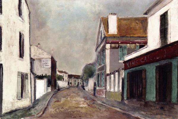Suburban Landscape by Maurice Utrillo
