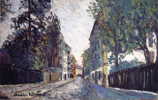Suburban Street by Maurice Utrillo