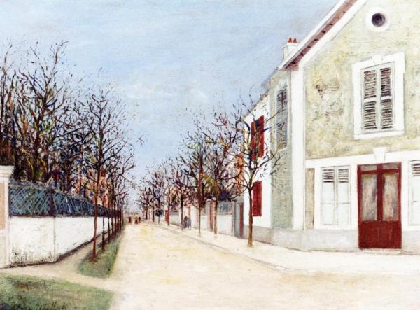 Suburban Street by Maurice Utrillo