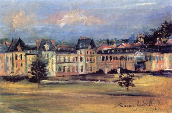 The City by Maurice Utrillo Oil Painting Reproductions