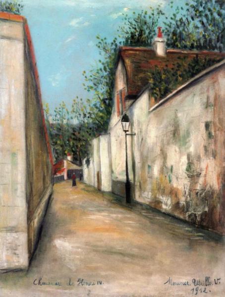 The Cottage Of Henri Iv by Maurice Utrillo