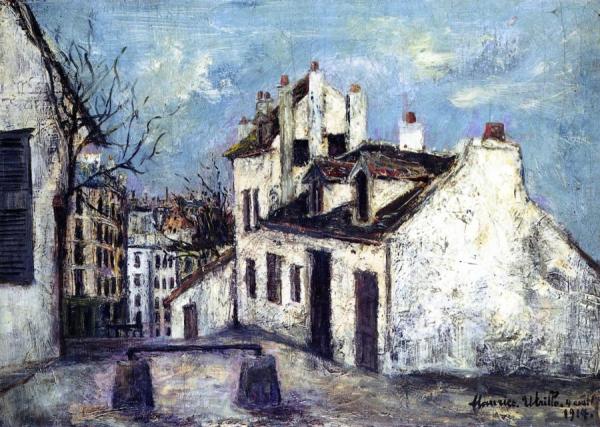 The House Of Mimi Pinson by Maurice Utrillo