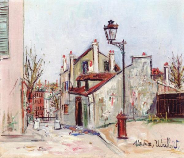 The House Of Mimi Pinson by Maurice Utrillo