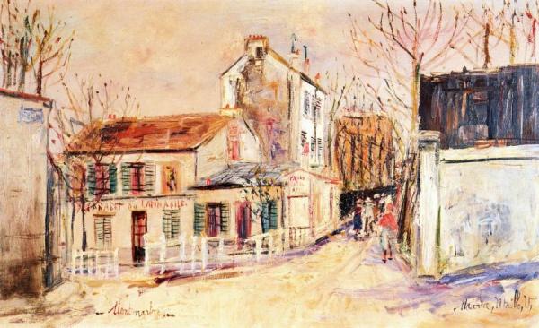 The Lapin Agil by Maurice Utrillo