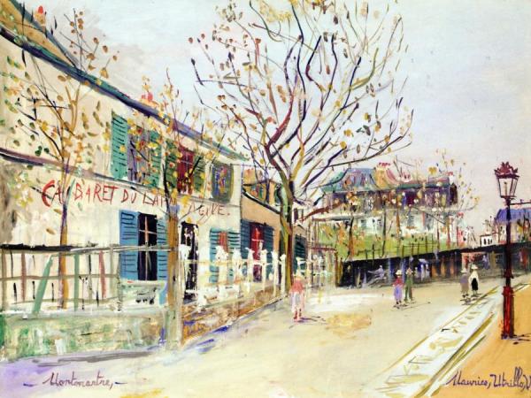 The Lapin Agile by Maurice Utrillo
