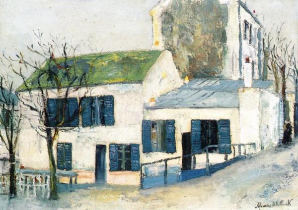 The Lapin Agile In Montmartre by Maurice Utrillo