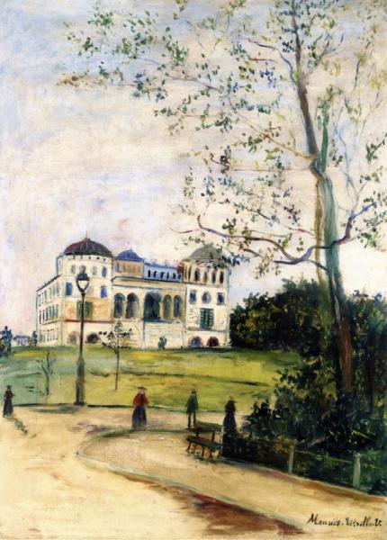 The Observatory, Parc Montsouris by Maurice Utrillo