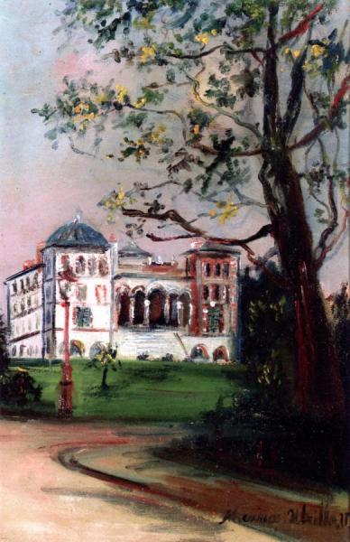 The Palace Of The Bardo by Maurice Utrillo
