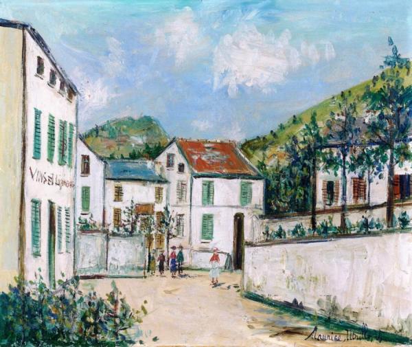 The Village by Maurice Utrillo