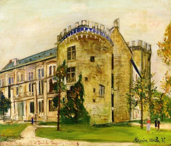 Tour De Marguerite De Valois Angouleme, Charente by Maurice Utrillo