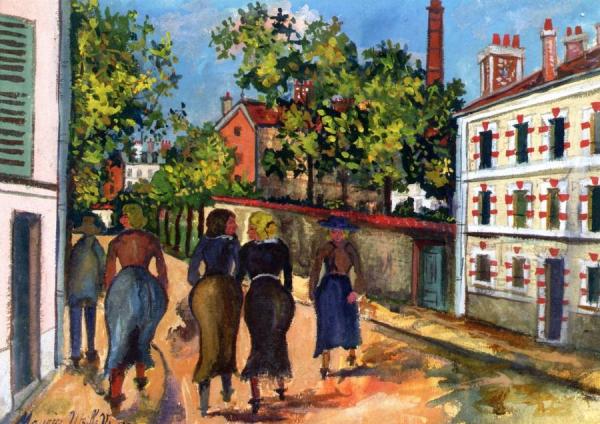 Workers by Maurice Utrillo