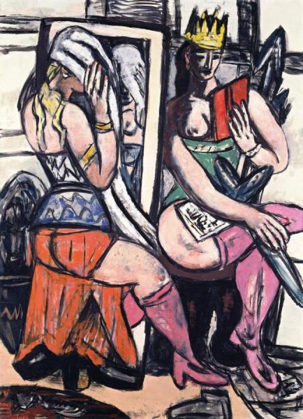 Actresses by Max Beckmann