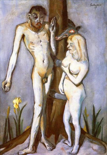 Max Beckmann Adam And Eve