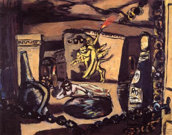 Apollo by Max Beckmann Oil Painting Reproductions