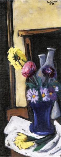 Autumn Flowers by Max Beckmann
