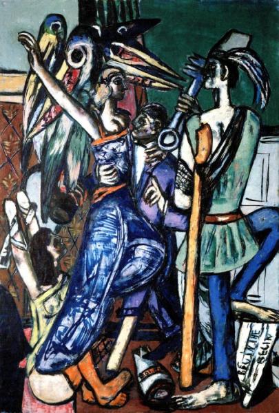 Begin The Beguine by Max Beckmann Oil Painting Reproductions