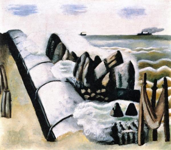 Breakers by Max Beckmann