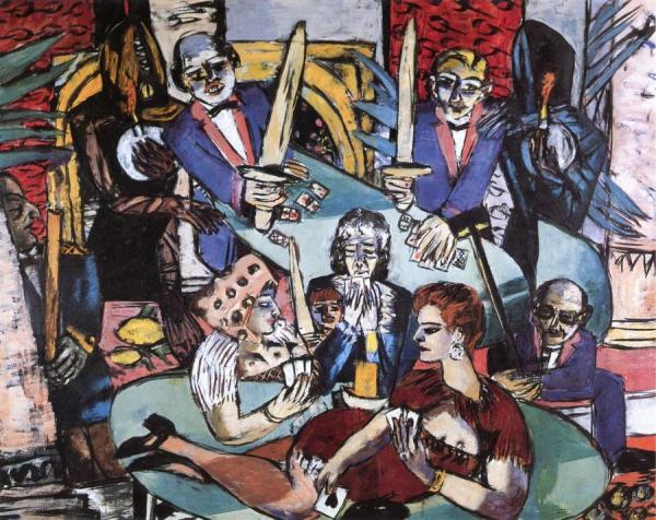 Dream Of Monte Carlo by Max Beckmann Oil Painting Reproductions
