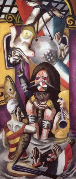 Gallery Umberto by Max Beckmann