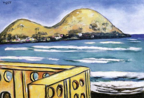 Landscape Near Saint-cyr-sur-mer by Max Beckmann