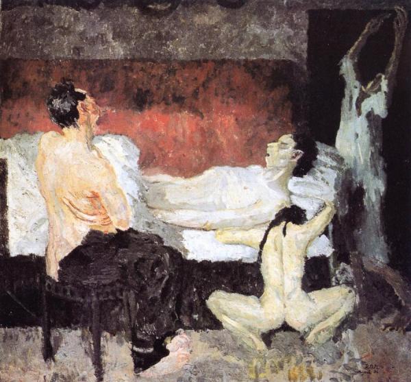 Large Death Scene by Max Beckmann