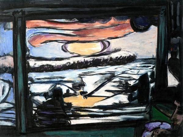 Morning On The Mississippi by Max Beckmann