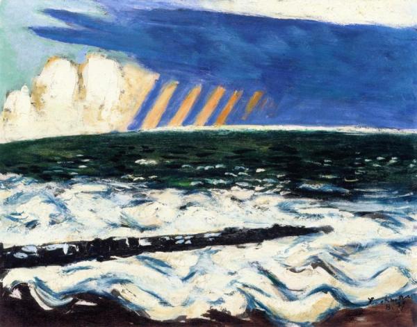 North Sea (thunderstorm) by Max Beckmann