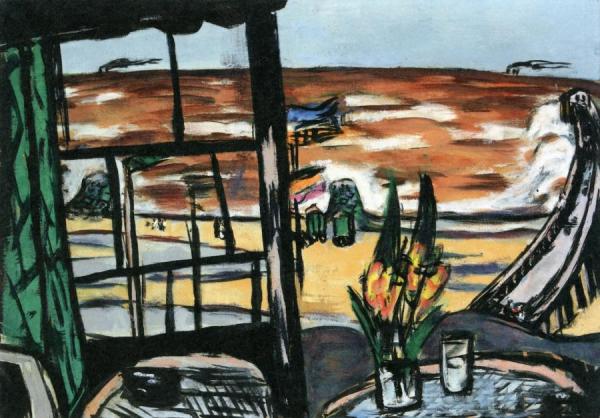 Ostend by Max Beckmann