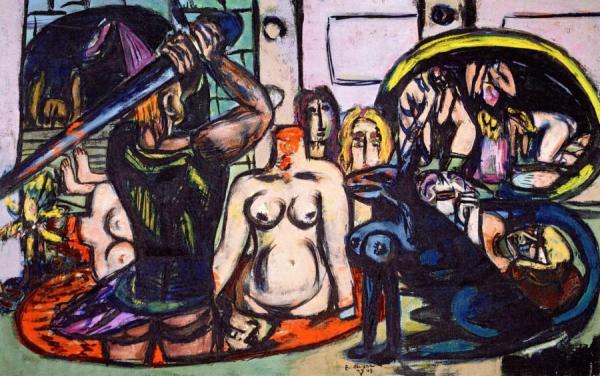 Perseus' (hercules') Last Duty by Max Beckmann