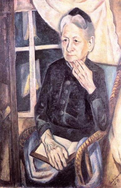 Portrait Of Frau Tube by Max Beckmann