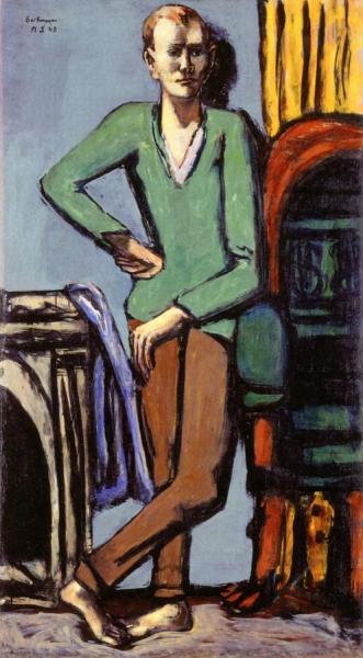 Max Beckmann Portrait Of Walter Barker