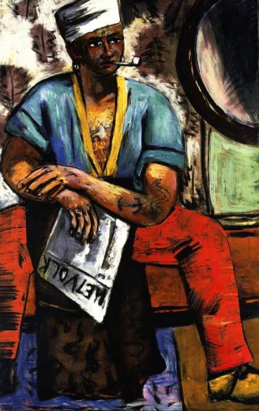 Sailor by Max Beckmann