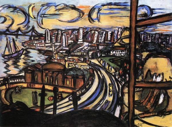 San Francisco by Max Beckmann